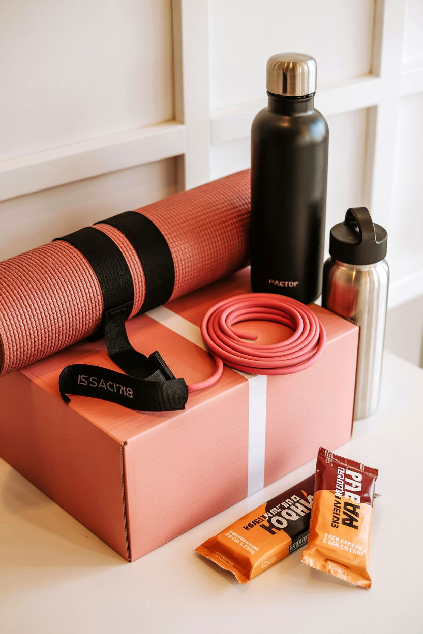 Fitness Gift Box - 25 Valentine's Day Box Surprise Ideas