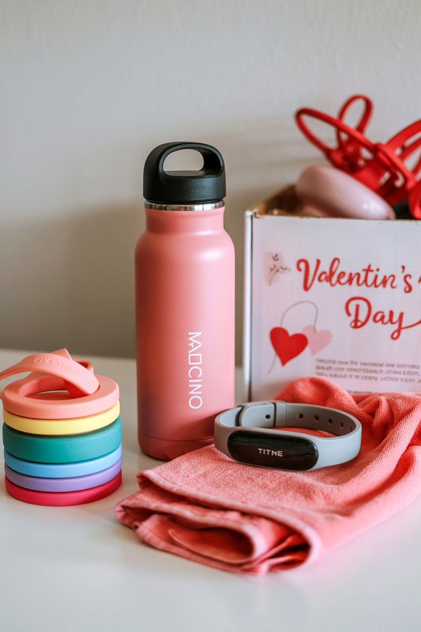 Fitness Gift Set - 25 Valentine's Day Care Package Ideas for Her