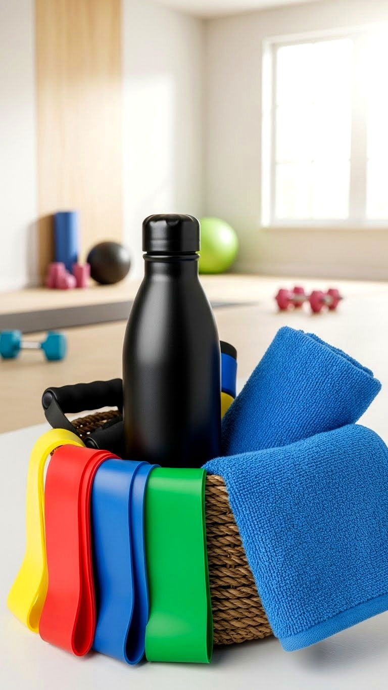 Fitness gift basket - 25 valentine's day gift basket ideas