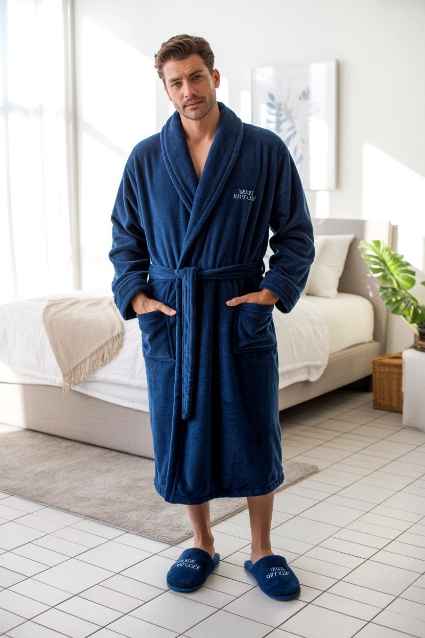 Fleece Bathrobe - 25 Valentine's Day Gifts for Uncle