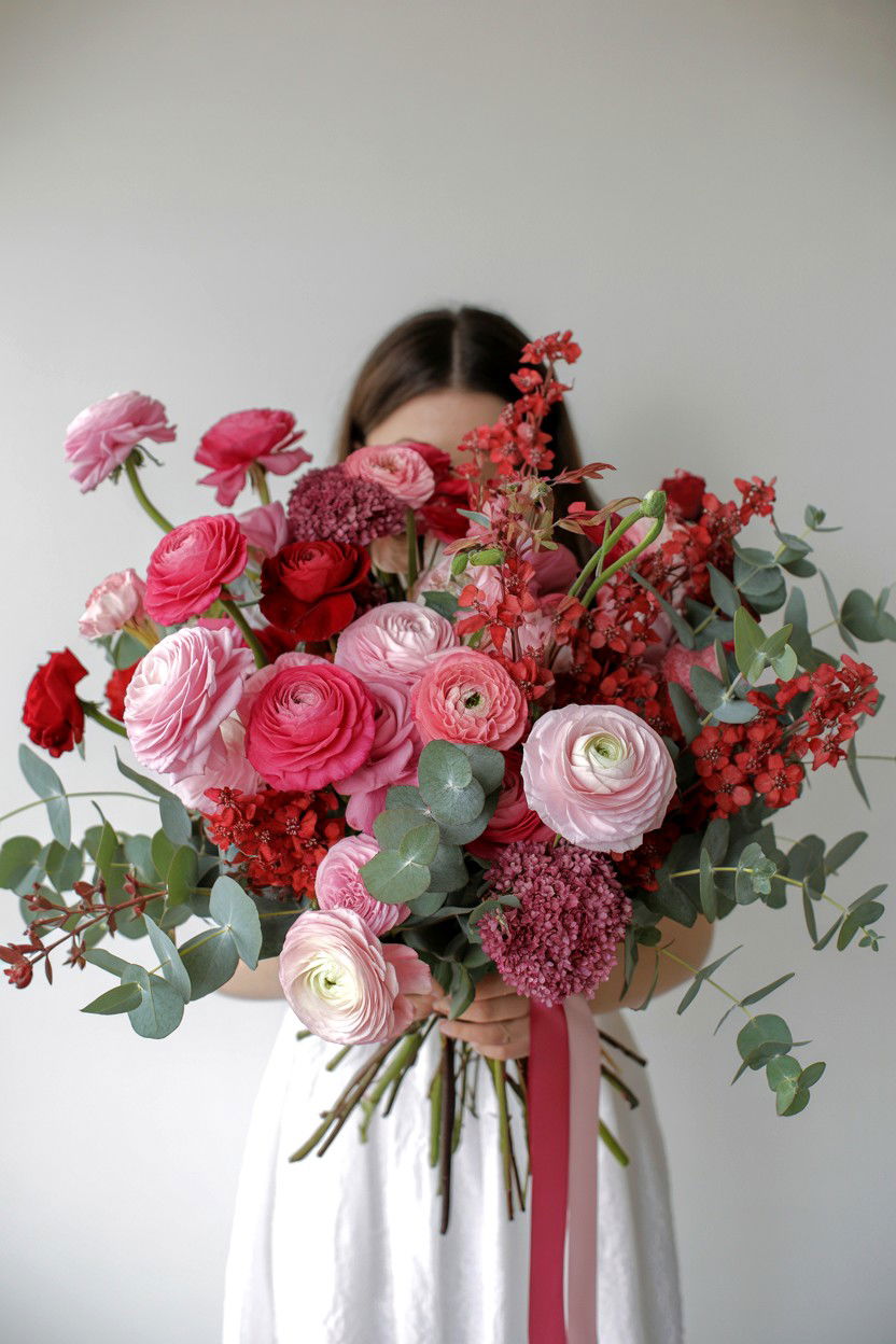 Flower Bouquet Caption - 25 Valentine's Day Instagram Caption Ideas