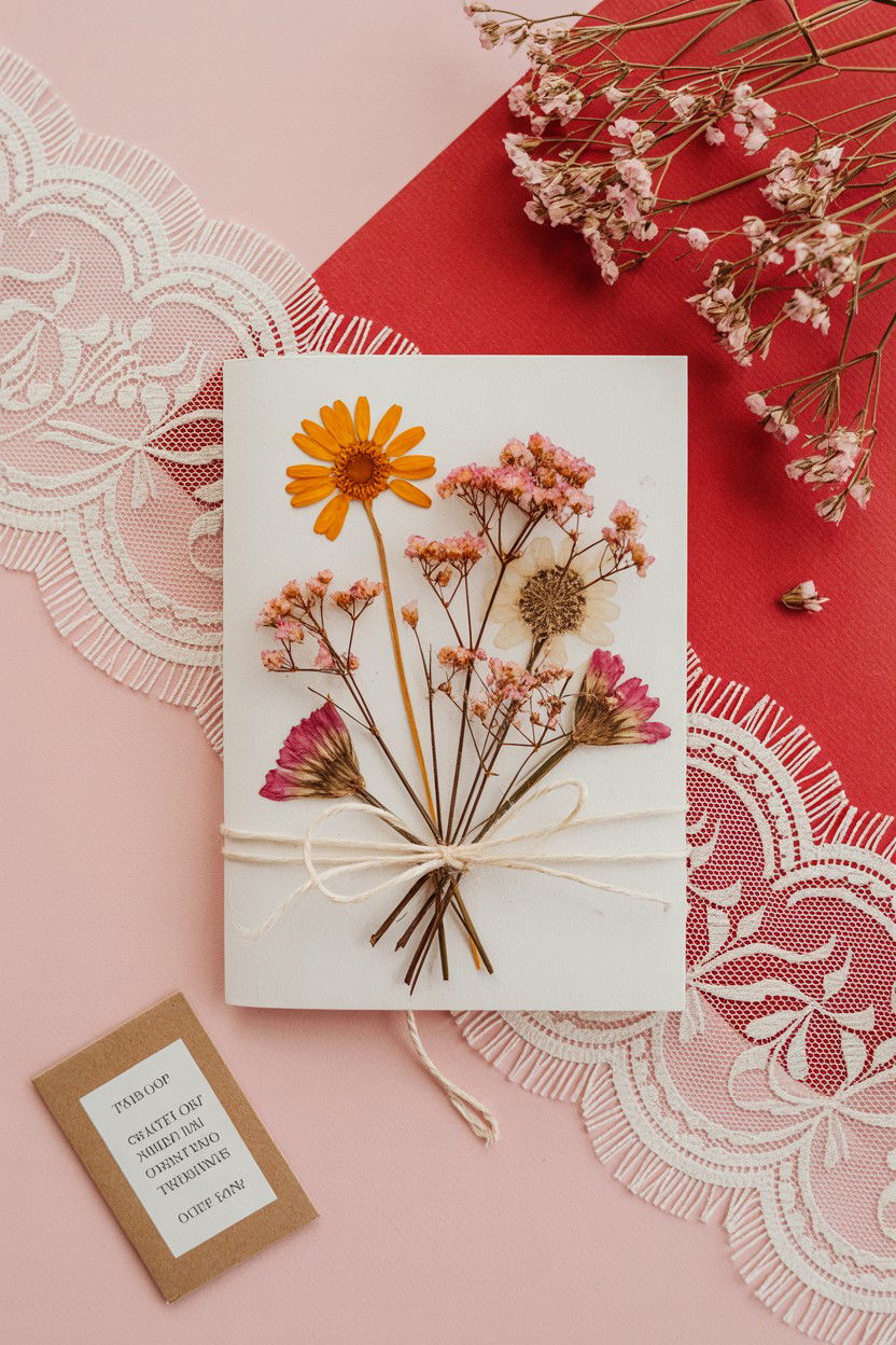 Flower Teacher Valentine Card - 25 Valentine's Day Cards for Teachers