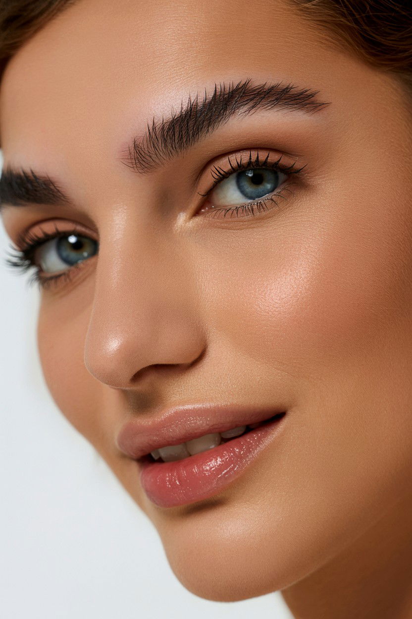 Fluffy Brows - 25 Valentine's Day Makeup for Beginners