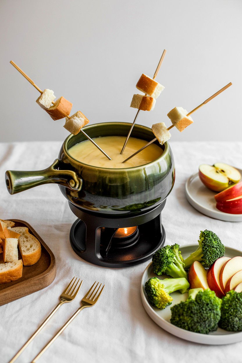 Fondue Night Set - 25 Valentine's Day Ideas for Foodies