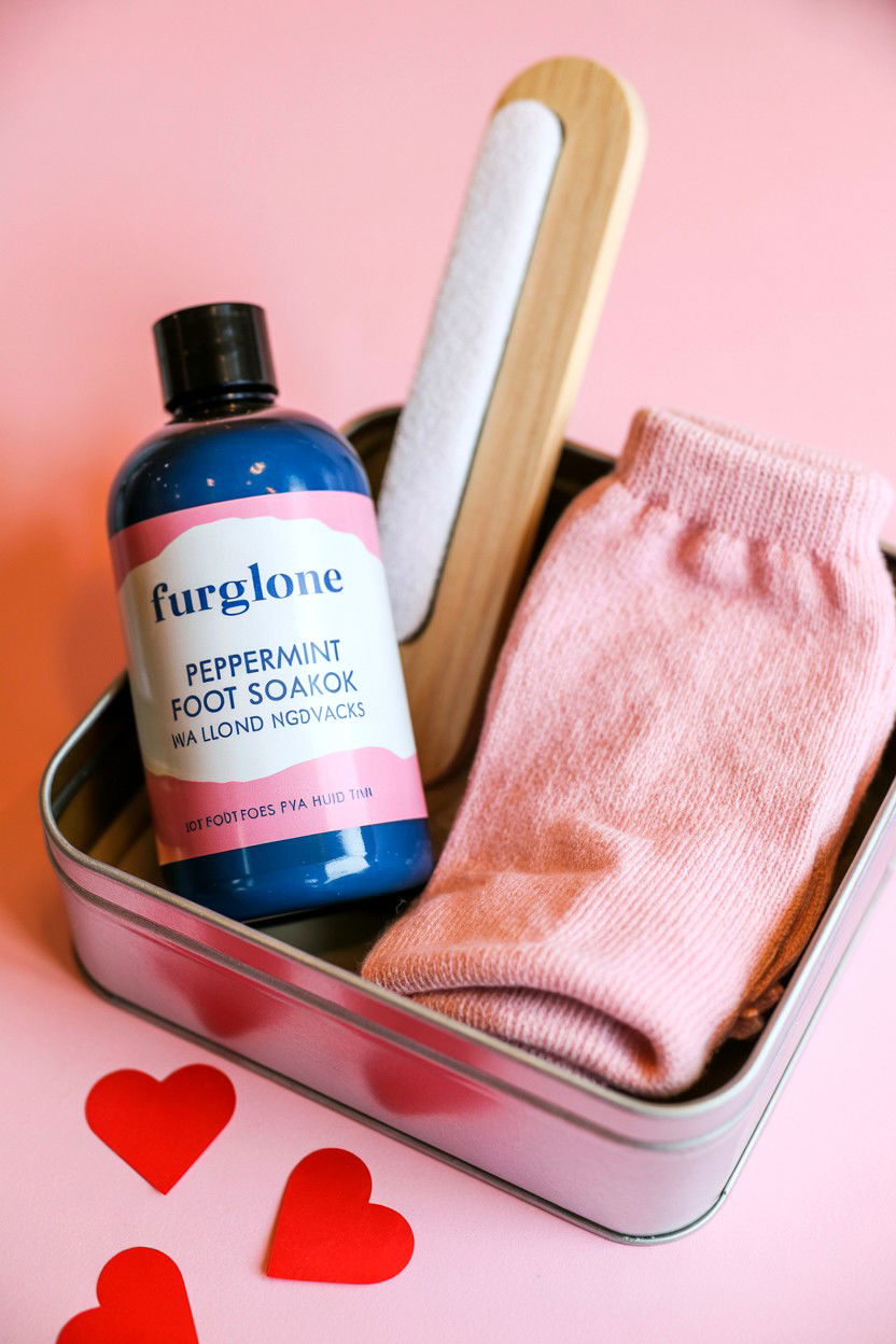 Foot Care Kit - 25 Valentine's Day Self Care Gift Basket Ideas