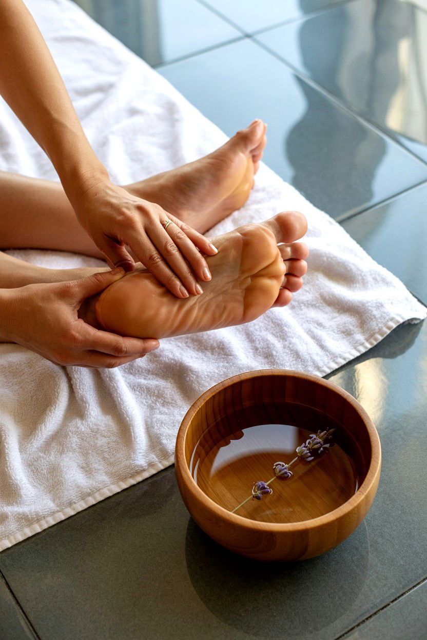 Foot Reflexology - 25 Valentine's Day Spa Package Ideas