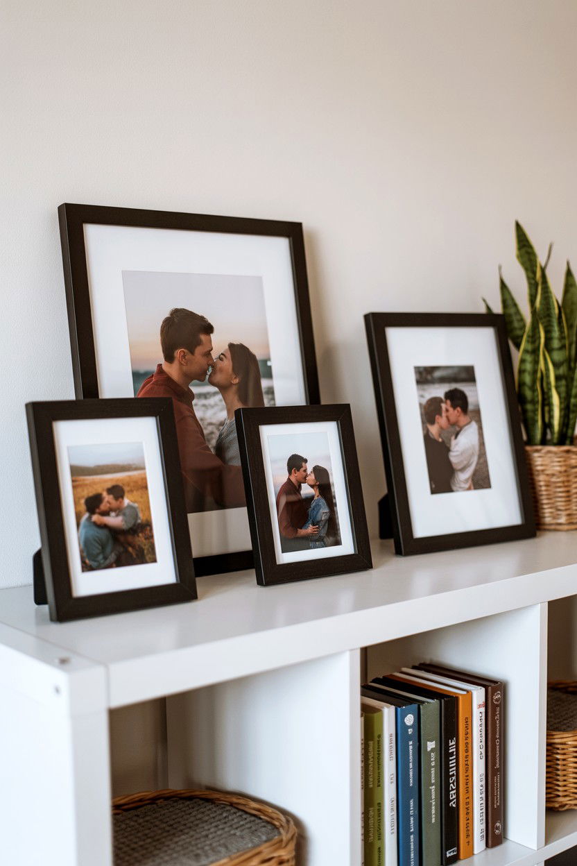 Framed photo memories - 25 Valentine's Day Thoughtful Gesture Ideas