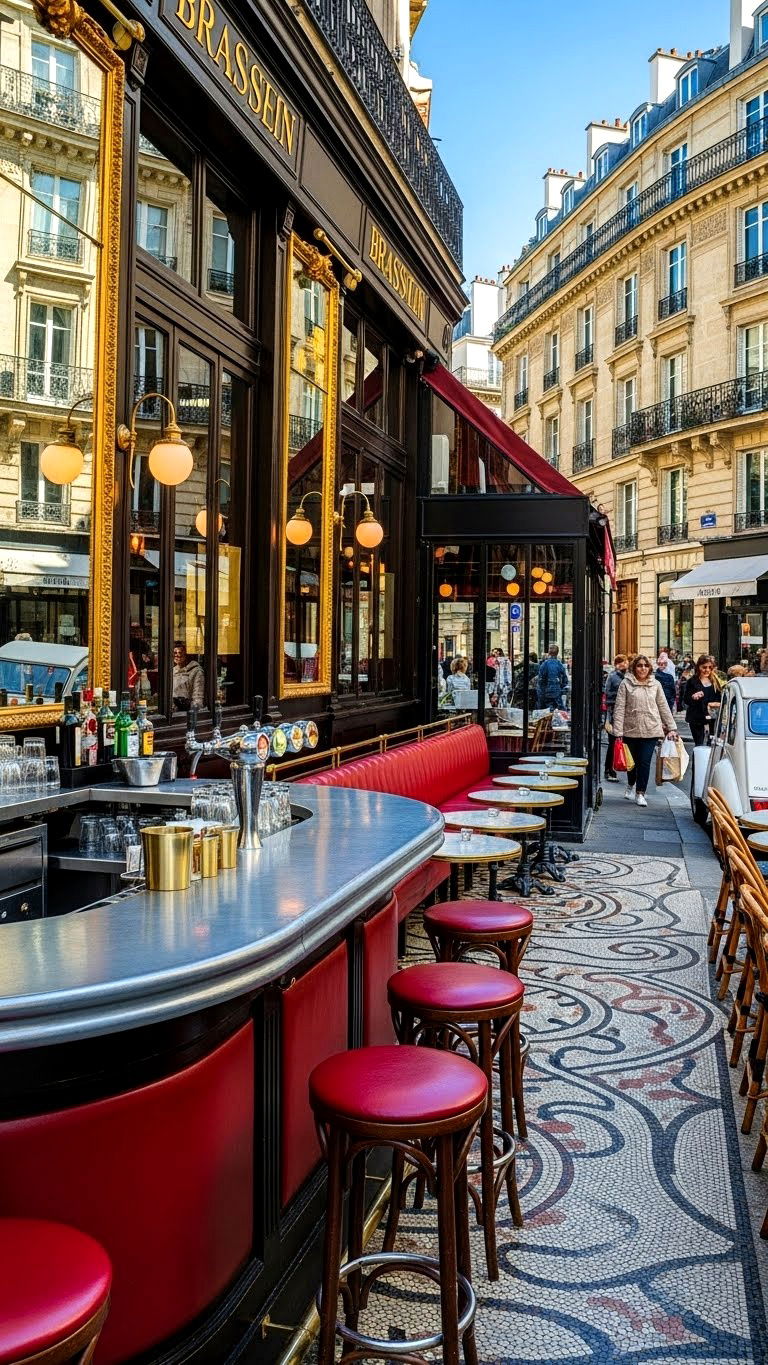 French Brasserie Decor - 25 valentine's day restaurants