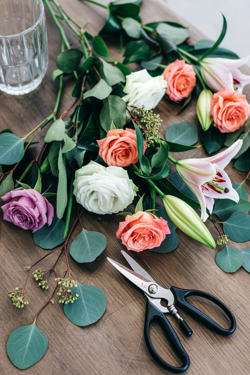 Fresh Flower Arrangement - 25 Single Valentine's Day Self Care Ideas