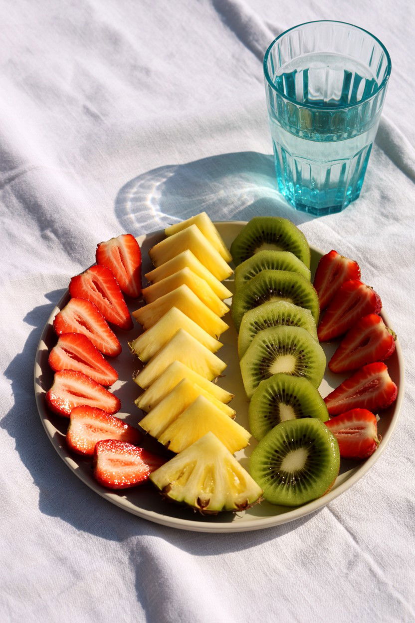 Fresh fruit spa snacks - 25 Valentine's Day Spa Day Ideas