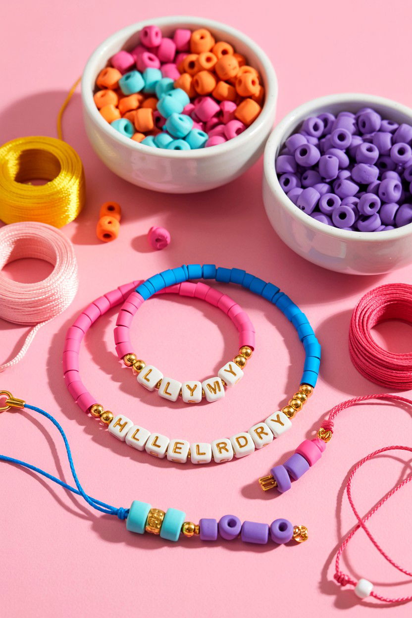 Friendship Bracelet Kit - 25 Valentine's Day House Party Ideas