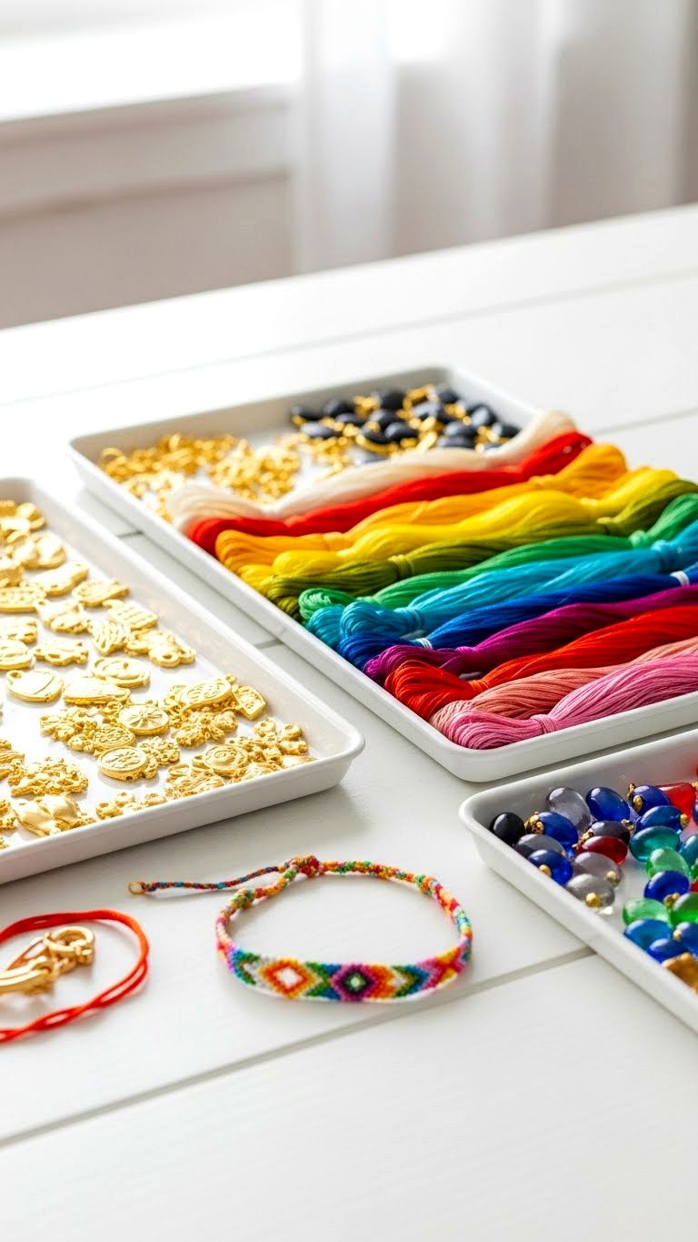 Friendship Bracelet Kit - 25 valentine's day for friends