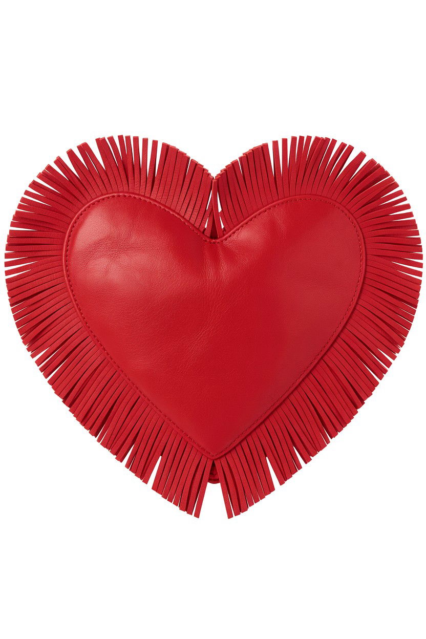 Fringe Heart Pouch - 25 Valentine's Day Pouch Ideas