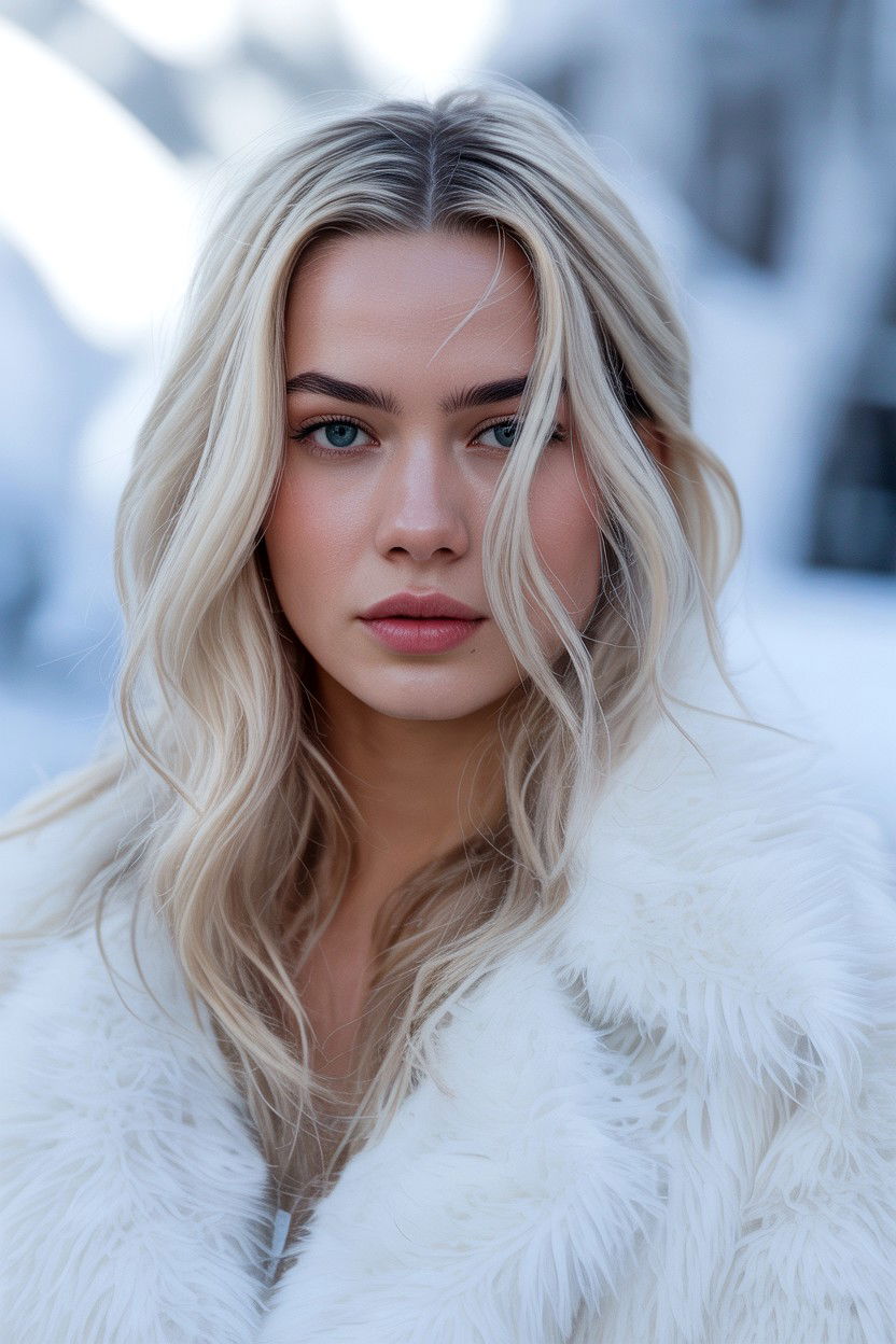 Frosted White Highlight - 25 Valentine's Day Highlighter Looks