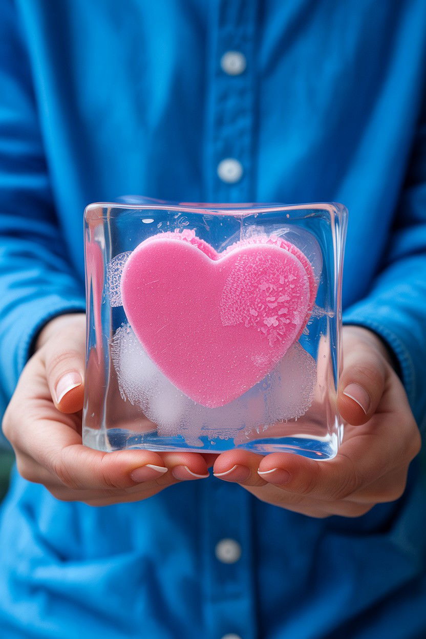 Frozen Heart Melt - 25 Valentine's Day Minute to Win It Games