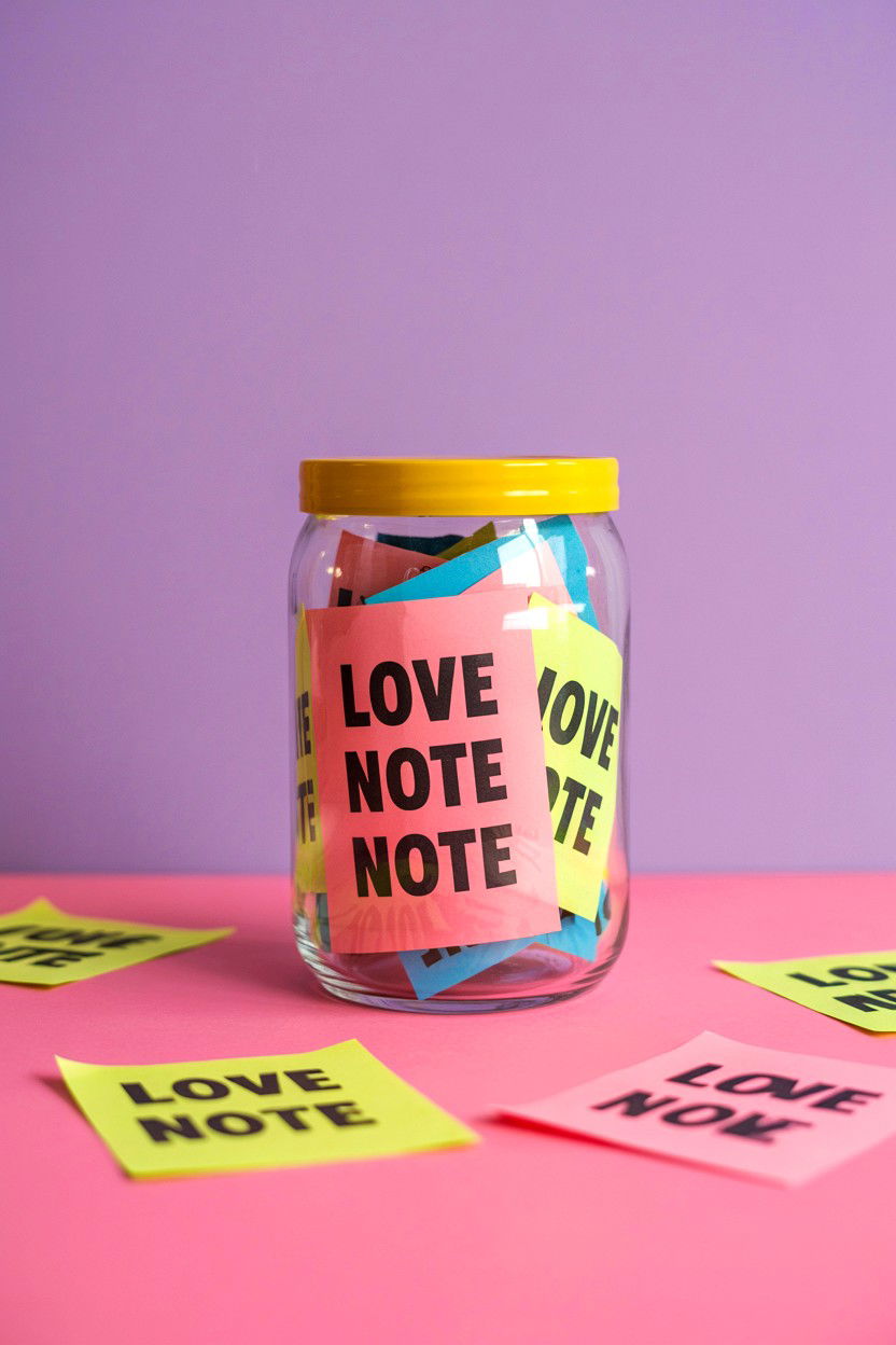 25 DIY Valentine's Day Love Note Jar Ideas for Him