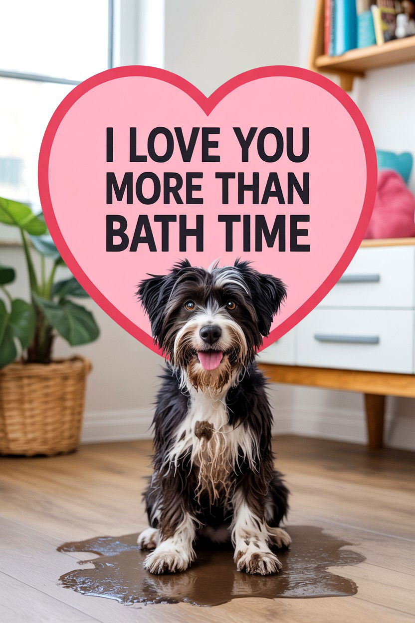 Funny Pet Valentine - 25 Valentine's Day Pet Card Ideas