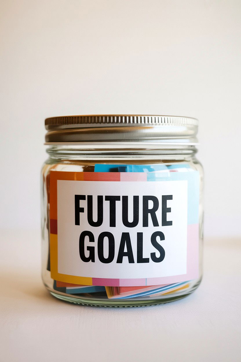 Future Goals Jar - 25 Valentine's Day Wish Jar Ideas
