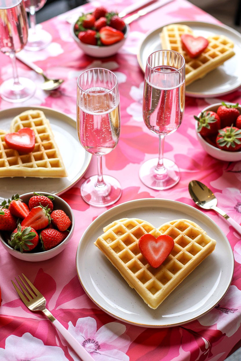 Galentines Brunch - 25 Valentine's Day Dinner Party Ideas