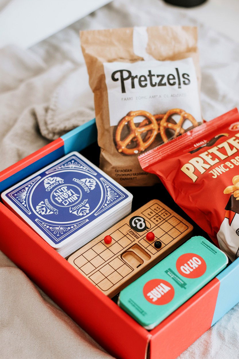 Game Night Box - 25 Long Distance Valentine's Day Care Package Ideas