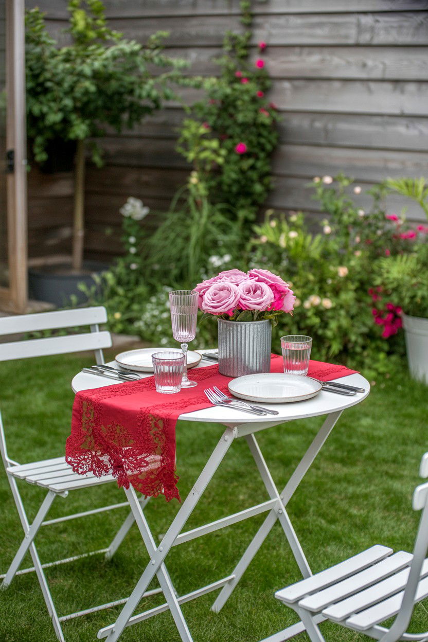 Garden Lunch Party - 25 Valentine's Day Lunch Surprise Ideas