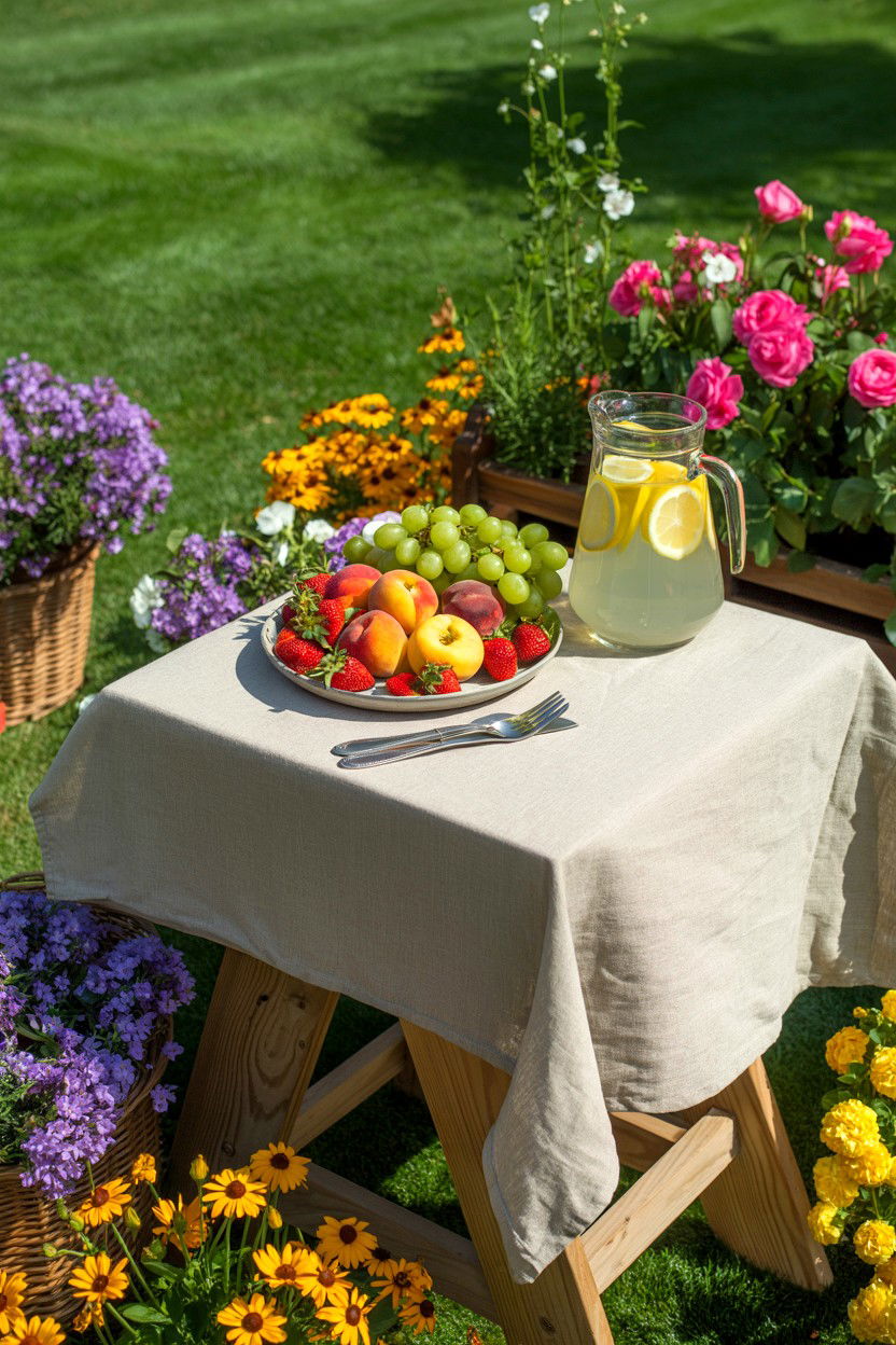 Garden picnic - 25 Free Valentine's Day Activity Ideas