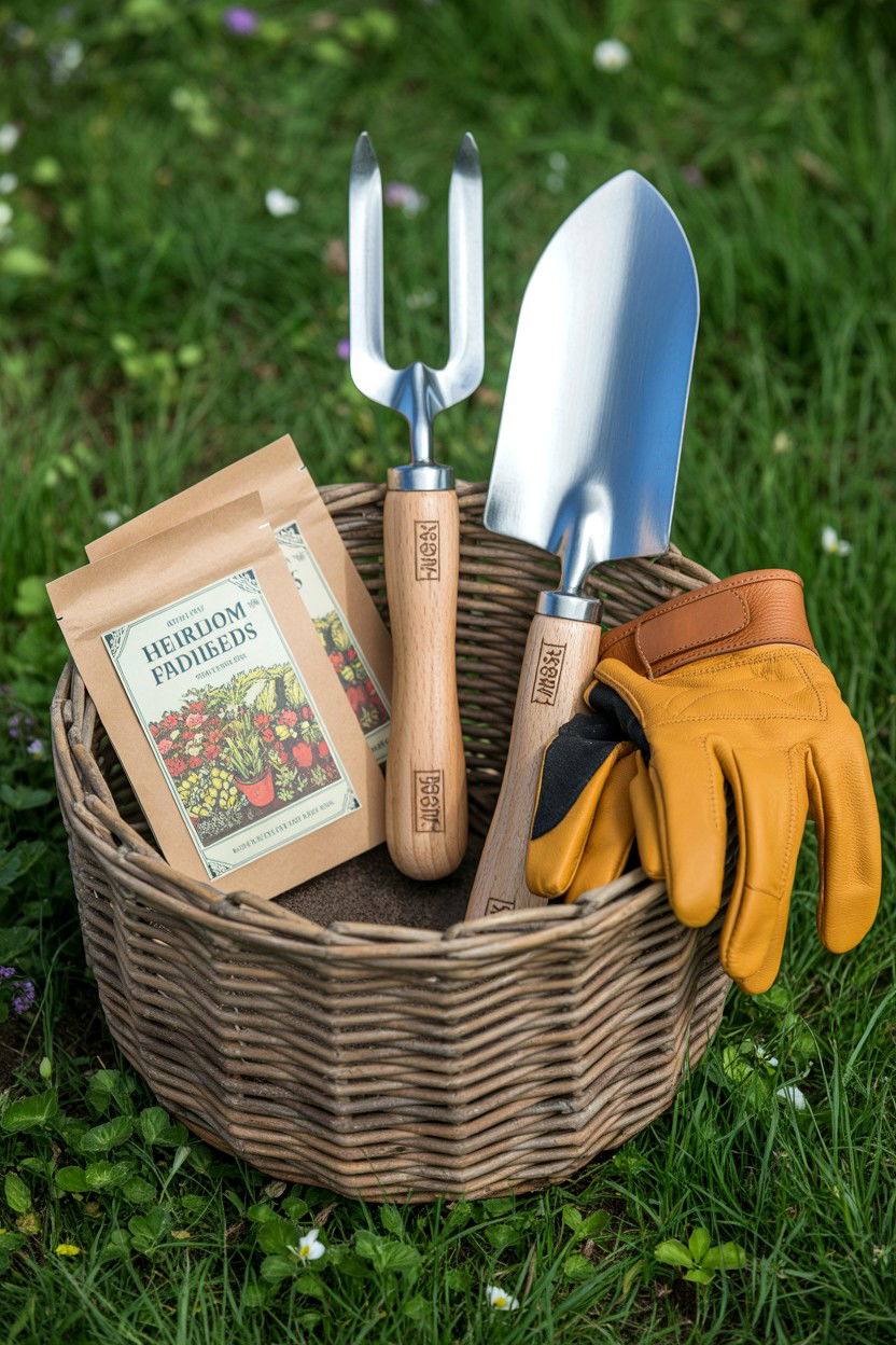 Garden tools for men - 25 Valentine's Day Gift Basket Ideas for Him