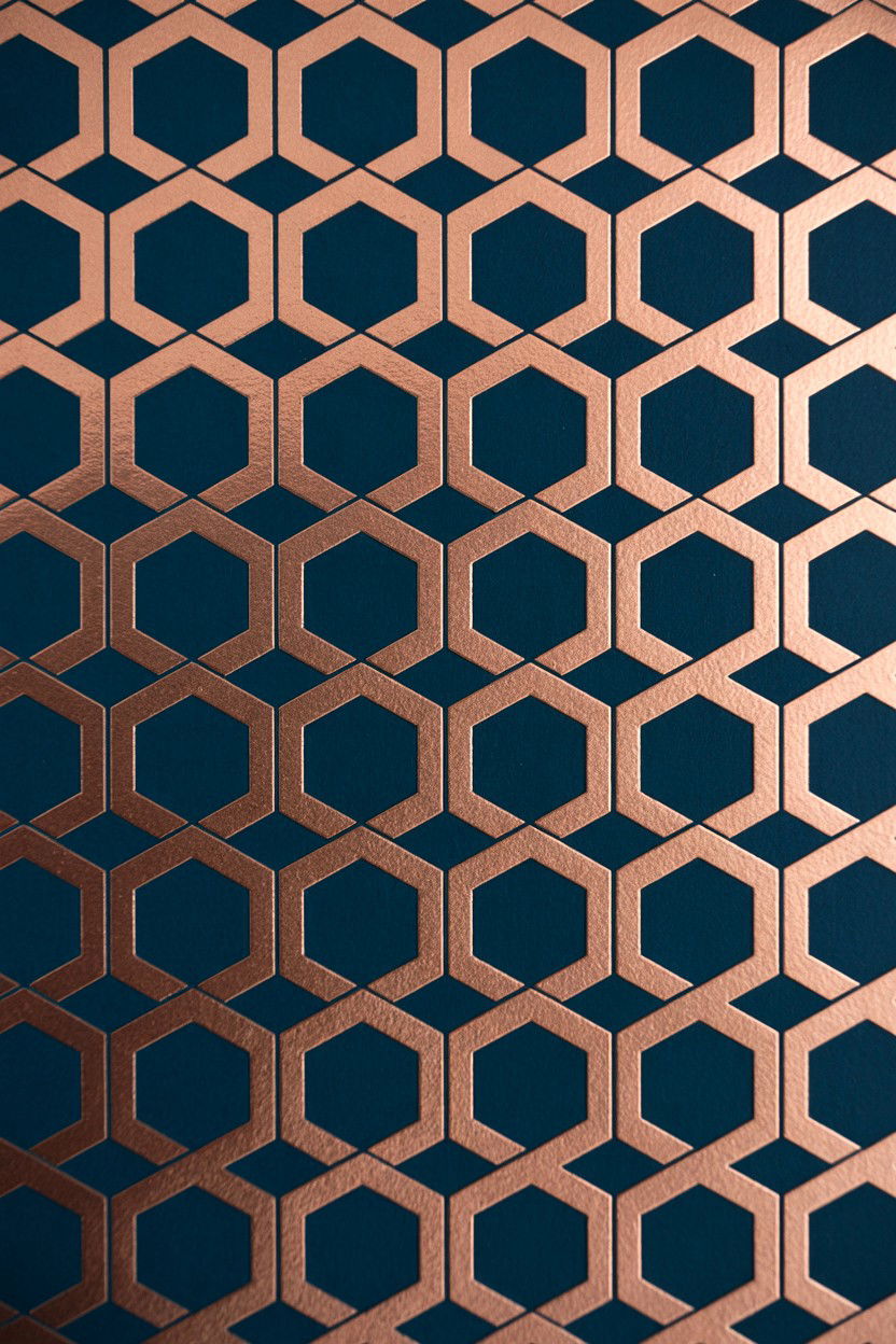 Geometric Pattern Card - 25 Modern Valentine's Day Card Ideas