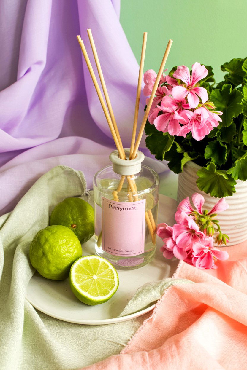 Geranium and bergamot diffuser blend - 25 Valentine's Day Diffuser Blend Ideas