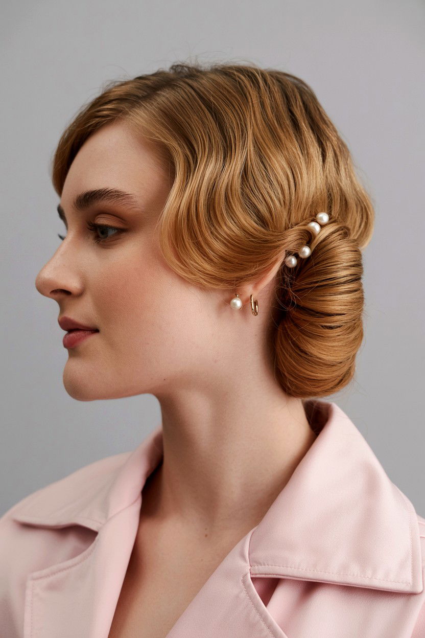 Gibson Tuck - 25 Valentine's Day Vintage Hair Ideas