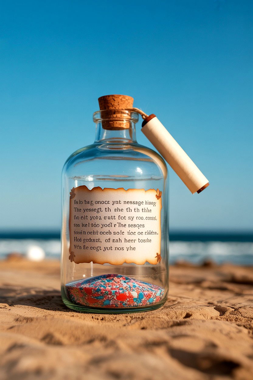 Glass Bottle - 25 Valentine's Day Escape Room Ideas