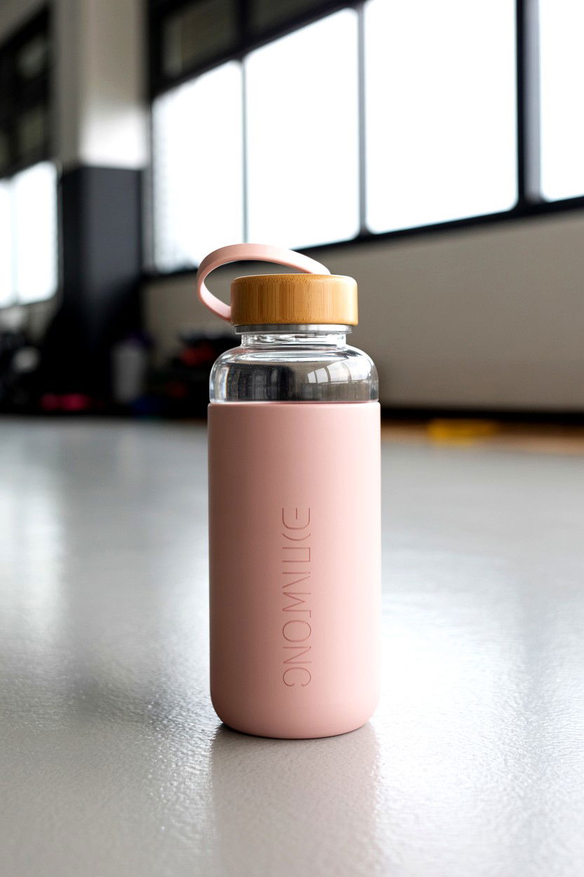 Glass Water Bottle - 25 Cheap Valentine's Day Gift Ideas