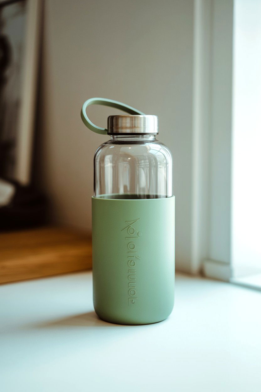 Glass Water Bottle - 25 Minimalist Valentine's Day Gifts for Him