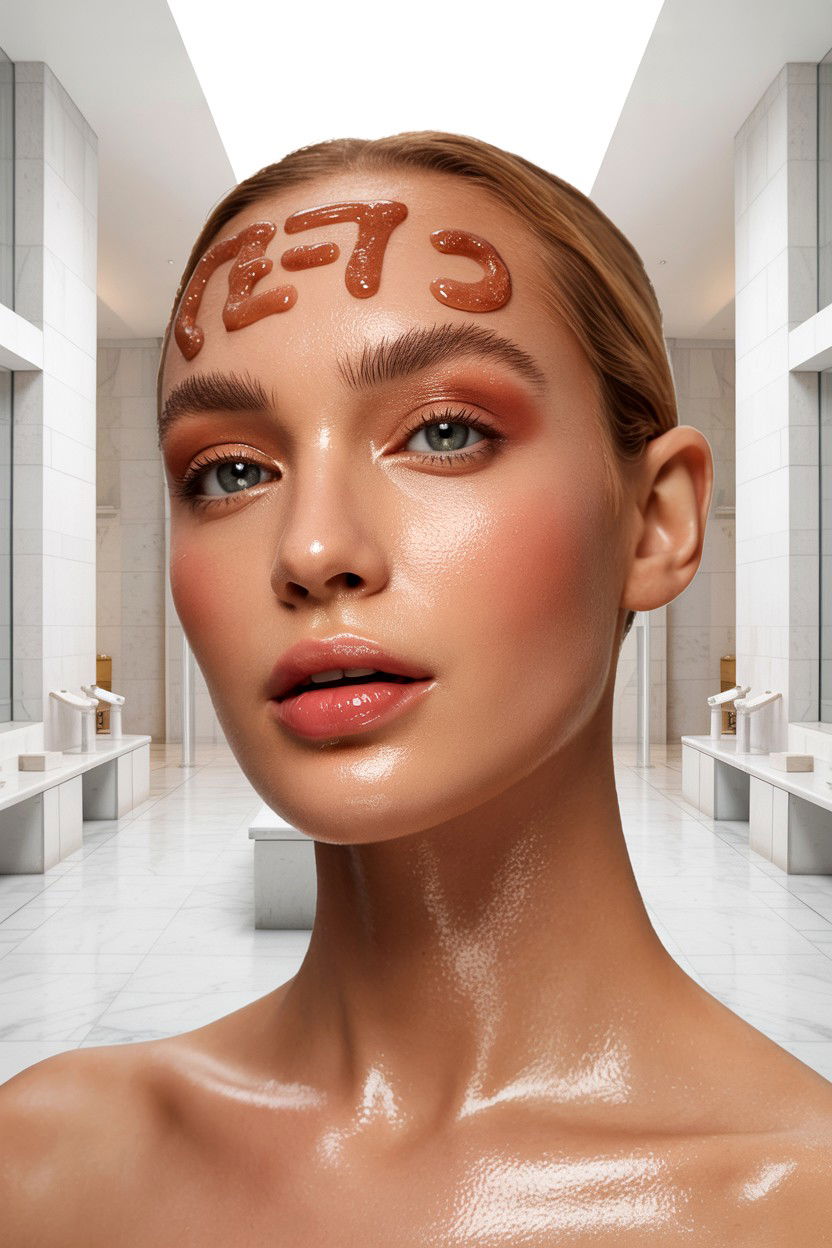 Glazed donut makeup - 25 Dewy Valentine's Day Makeup Looks