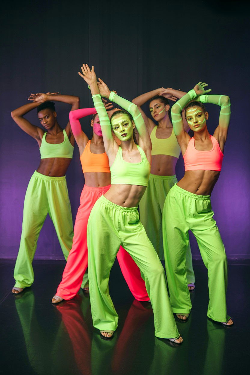 Glow In The Dark Dance - 25 Valentine's Day Dance Class Ideas