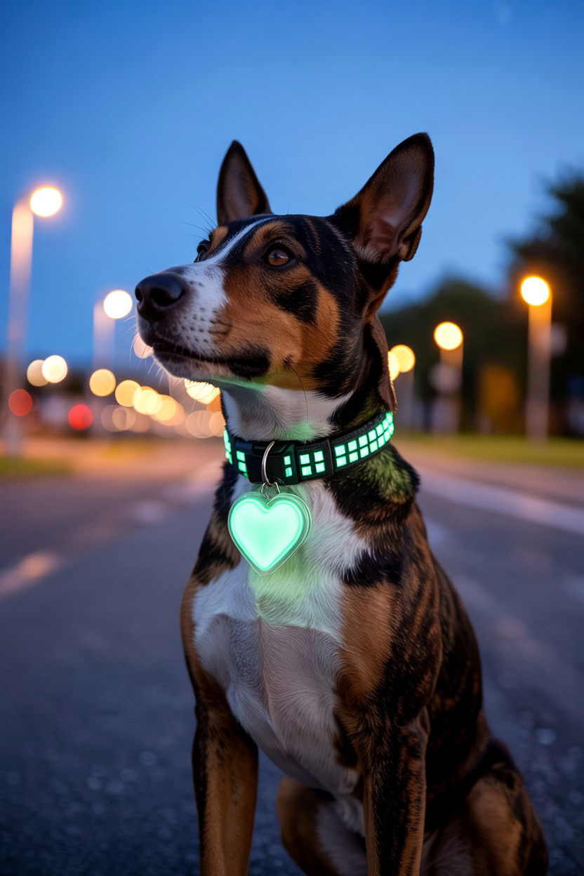 Glow In The Dark Pet Tag - 25 Valentine's Day Pet Tag Ideas