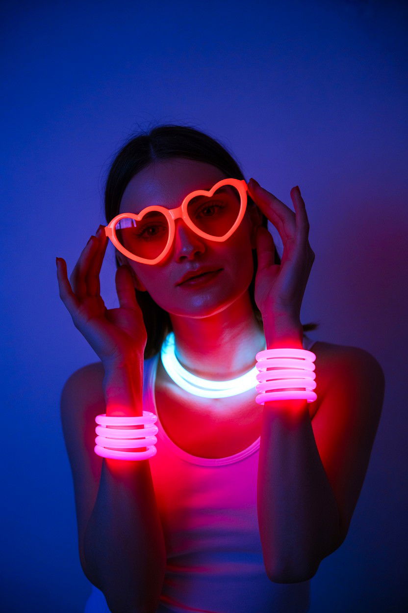 Glow Stick Accessory - 25 Valentine's Day Karaoke Party Ideas