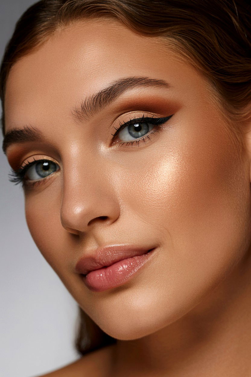 Glowing Contour - 25 Valentine's Day Contour Ideas