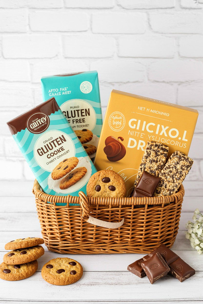 Gluten Free Treat Basket - 25 Valentine's Day Gourmet Gift Basket Ideas