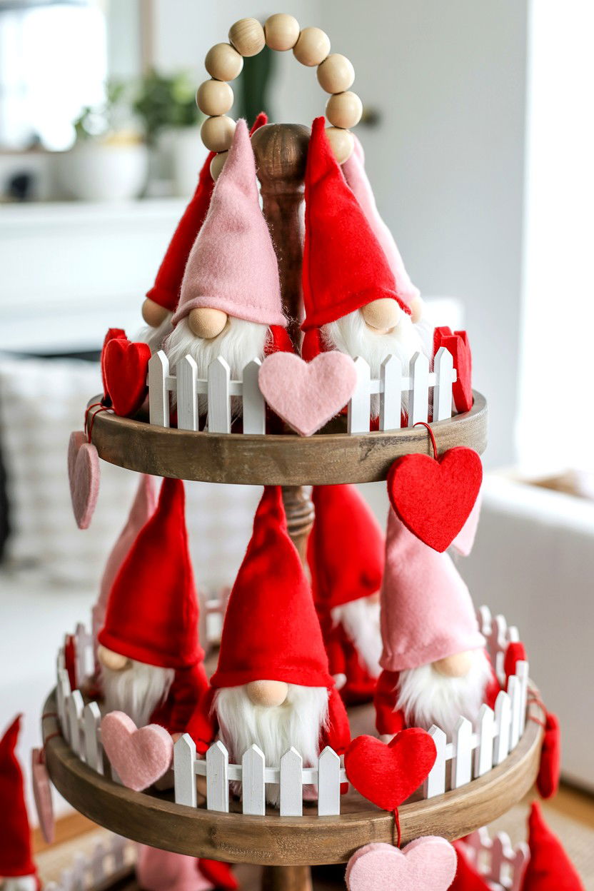 25 Best Elegant Valentine's Day Tiered Tray Ideas Now