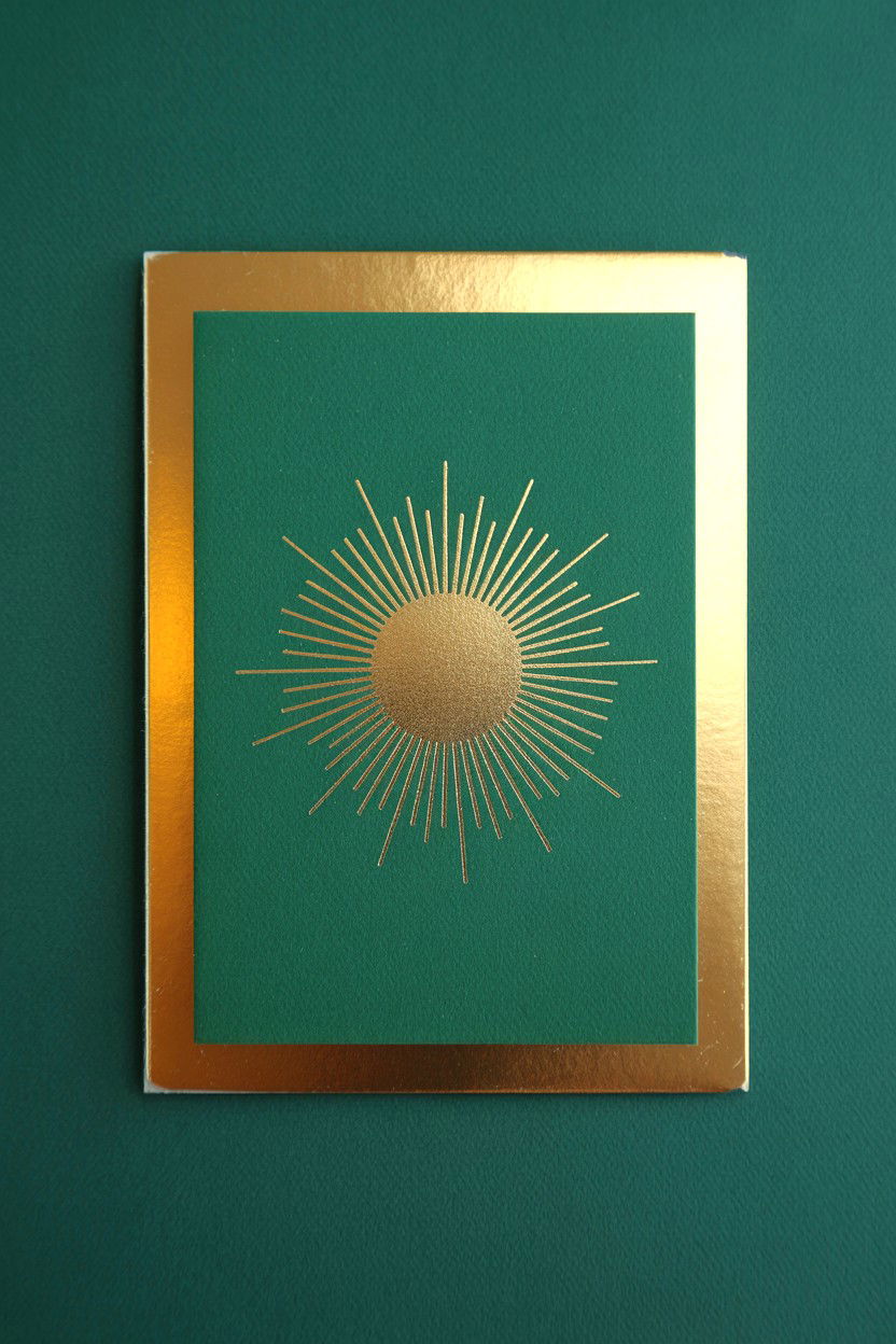 Gold Foil Card - 25 Valentine's Day Card Ideas for Wife