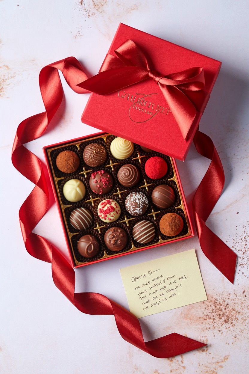 Gourmet Chocolate Box - 25 Under $25 Valentine's Day Gift Ideas