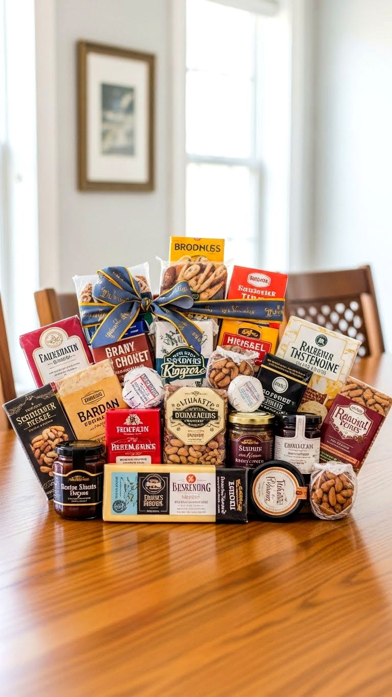 Gourmet Food Basket - 25 valentine's day for ideas for husband