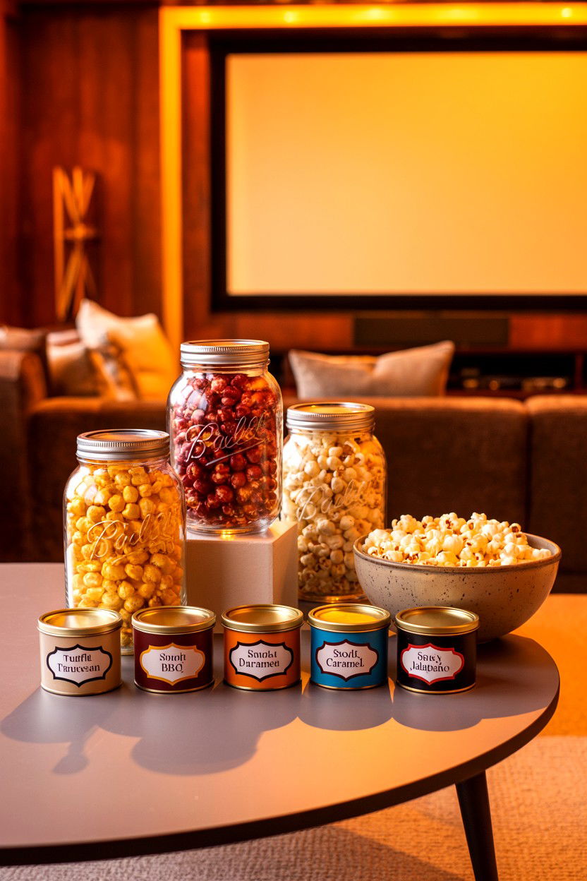 Gourmet Popcorn Set - 25 Foodie Valentine's Day Gifts for Him