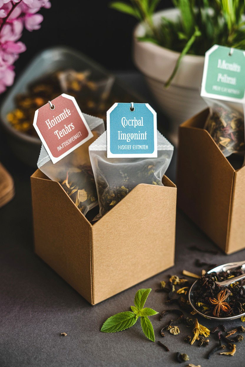 Gourmet Tea Bags - 25 Under $10 Valentine's Day Gift Ideas