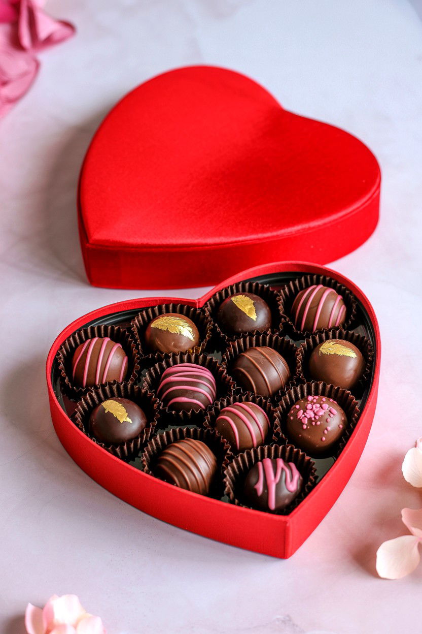 Gourmet chocolate box - 25 Valentine's Day Teacher Gift Ideas