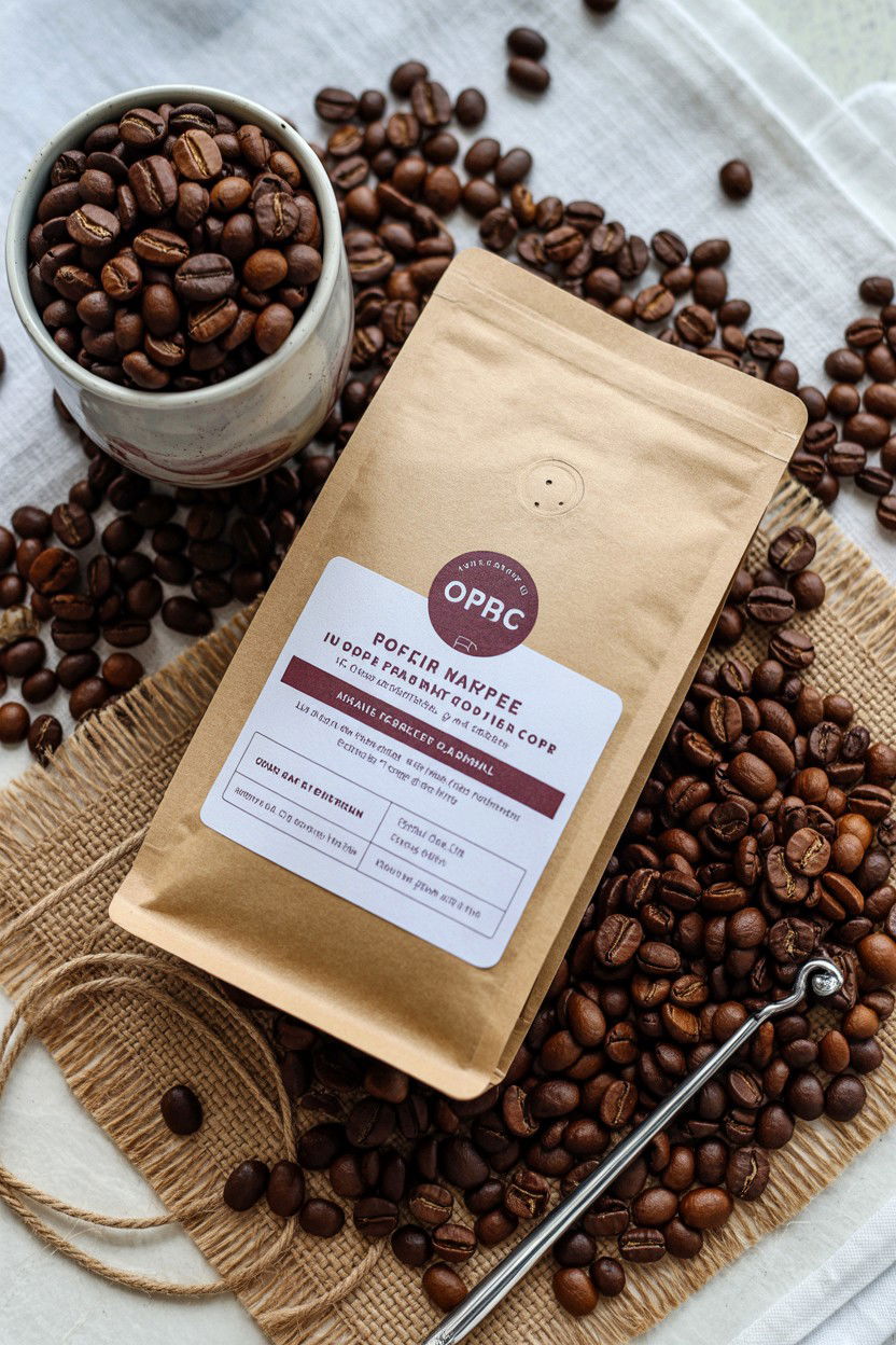 Gourmet roasted coffee beans - 25 Valentine's Day Coffee Gift Basket Ideas