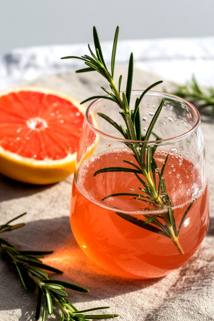 Grapefruit Bubbly - 25 Valentine's Day Sparkling Drink Ideas