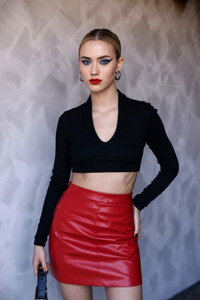 Graphic Eyeliner - 25 Valentine's Day Makeup Looks