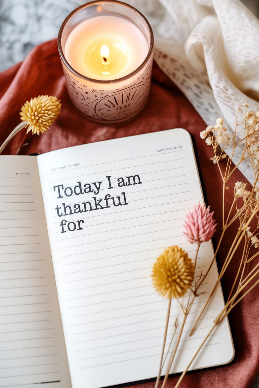 Gratitude Journal - 25 Single Valentine's Day Self Care Ideas